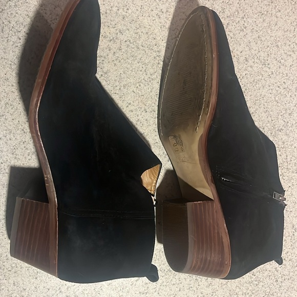 Jcrew booty black suede size 11 - Picture 6 of 7